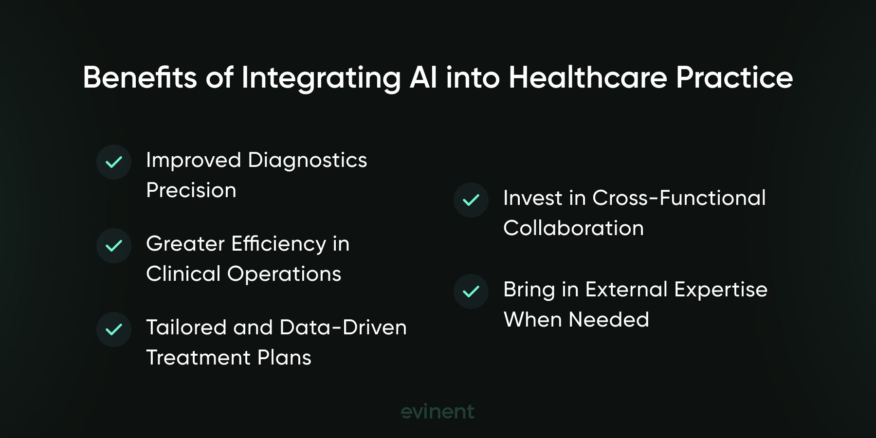 benefits of integrating ai into healthcare practice
